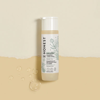 Sensitive Shampoo + Body Wash Fragrance Free - 10 Fl Oz